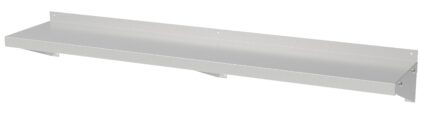 400 ÉTAGÈRE MURALES EN INOX 1600 INCL. CONSOLES