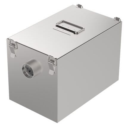 SÉPARATEUR DE GRAISSE INOX 22L  Ne répond pas aux normes NEN-1825